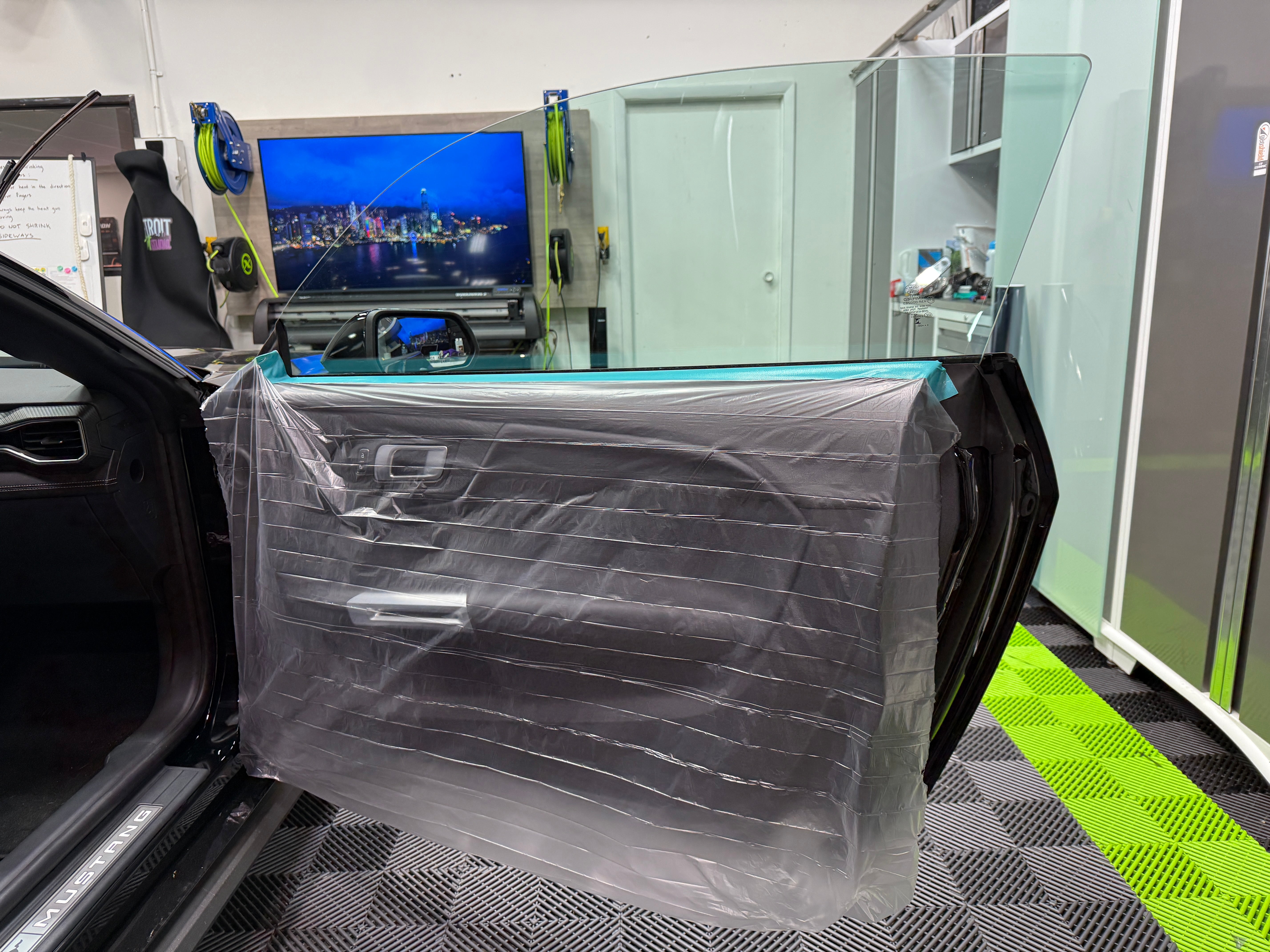 **New Version** Door Panel Guard with Stronger Adhesive by Glass Aid
