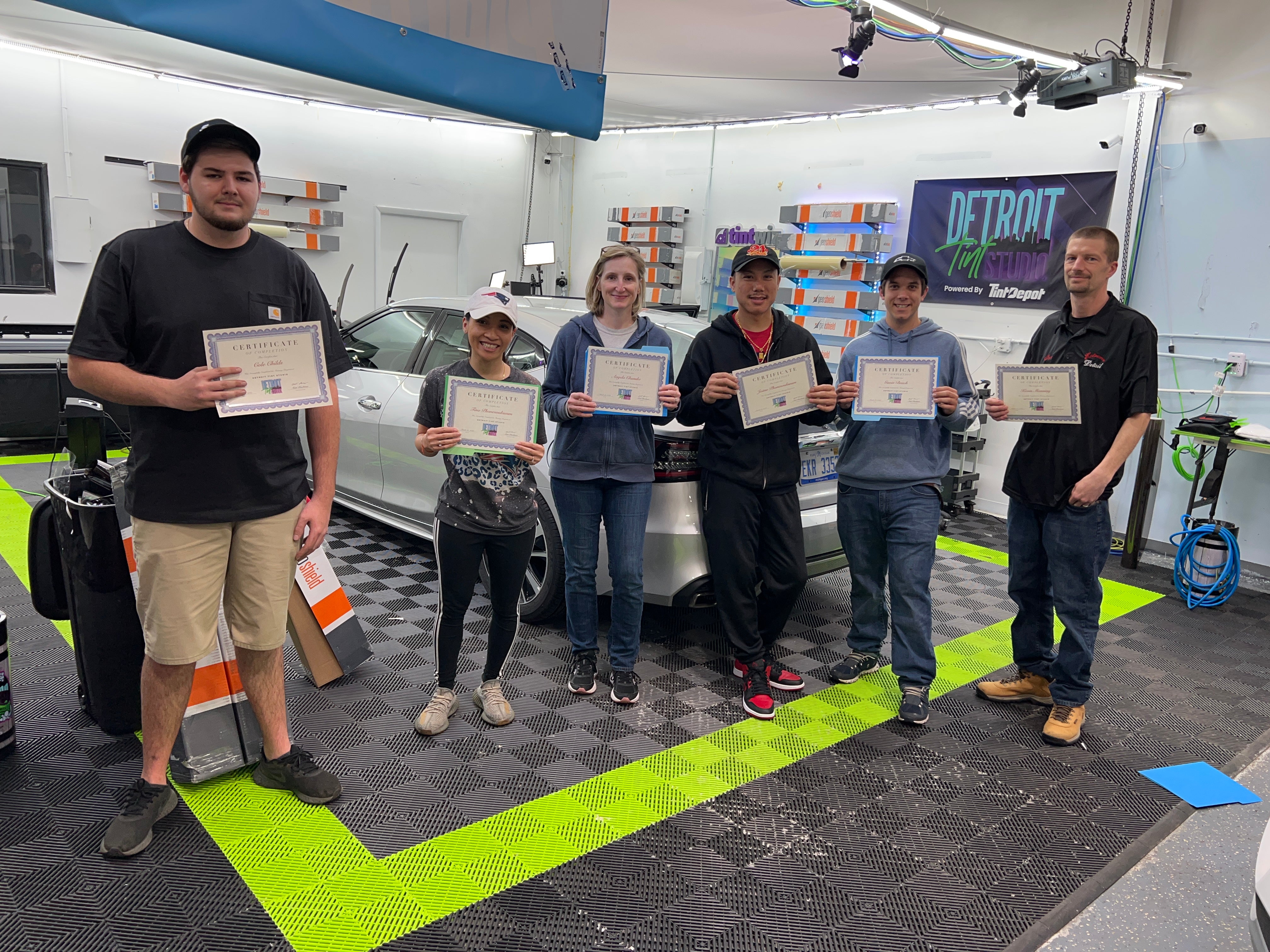 3 Day Automotive Window Tint Class at Detroit Tint Studio
