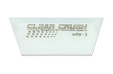 5” CLEAR CRUSH CROPPED SQUEEGEE BLADE5
