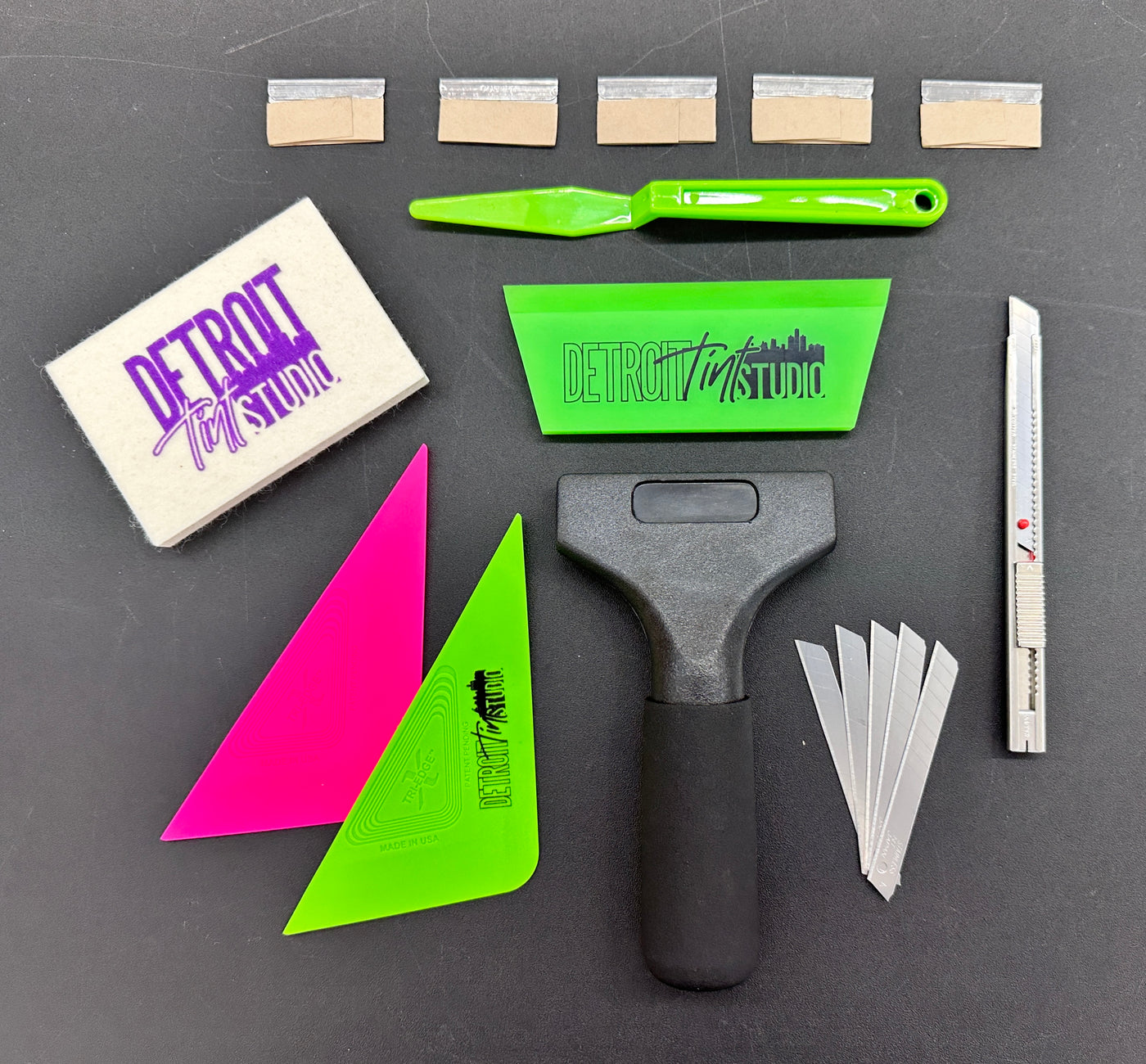 Starter Door Window Tint Tool Kit