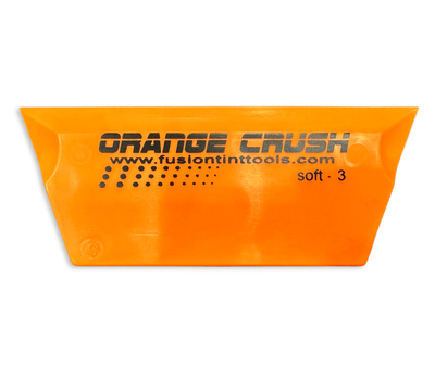 5” Orange Crush Cropped Squeegee Blade by Fusion Tools