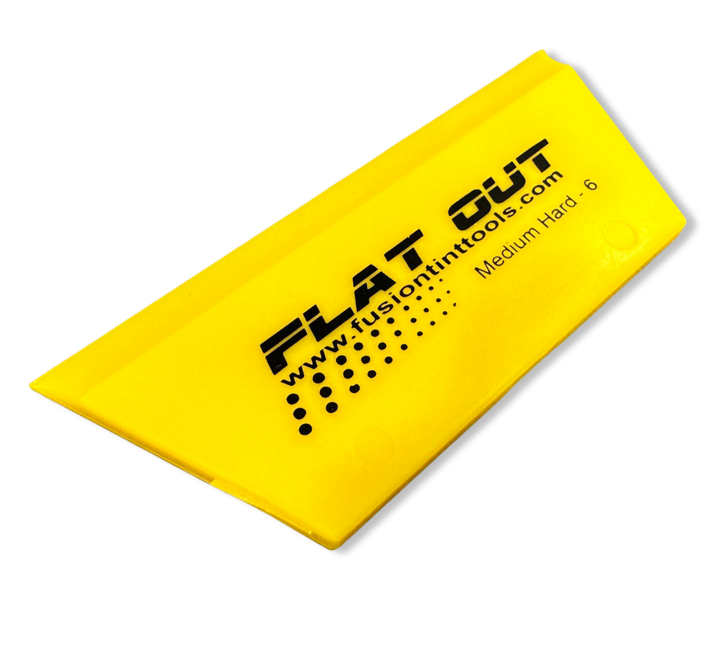 5" Yellow Flat Out Squeegee Blade by Fusion Tools