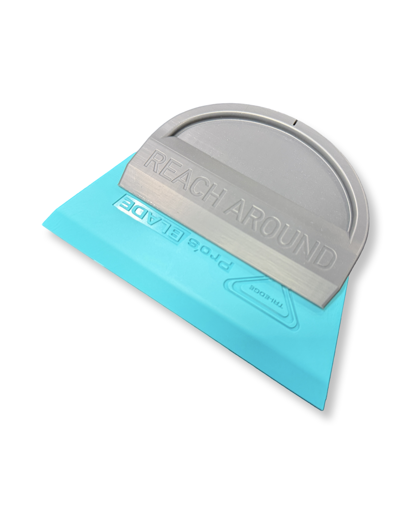 Reach Around – Slim Grip Squeegee Blade Holder with Built-In Blade Snapper