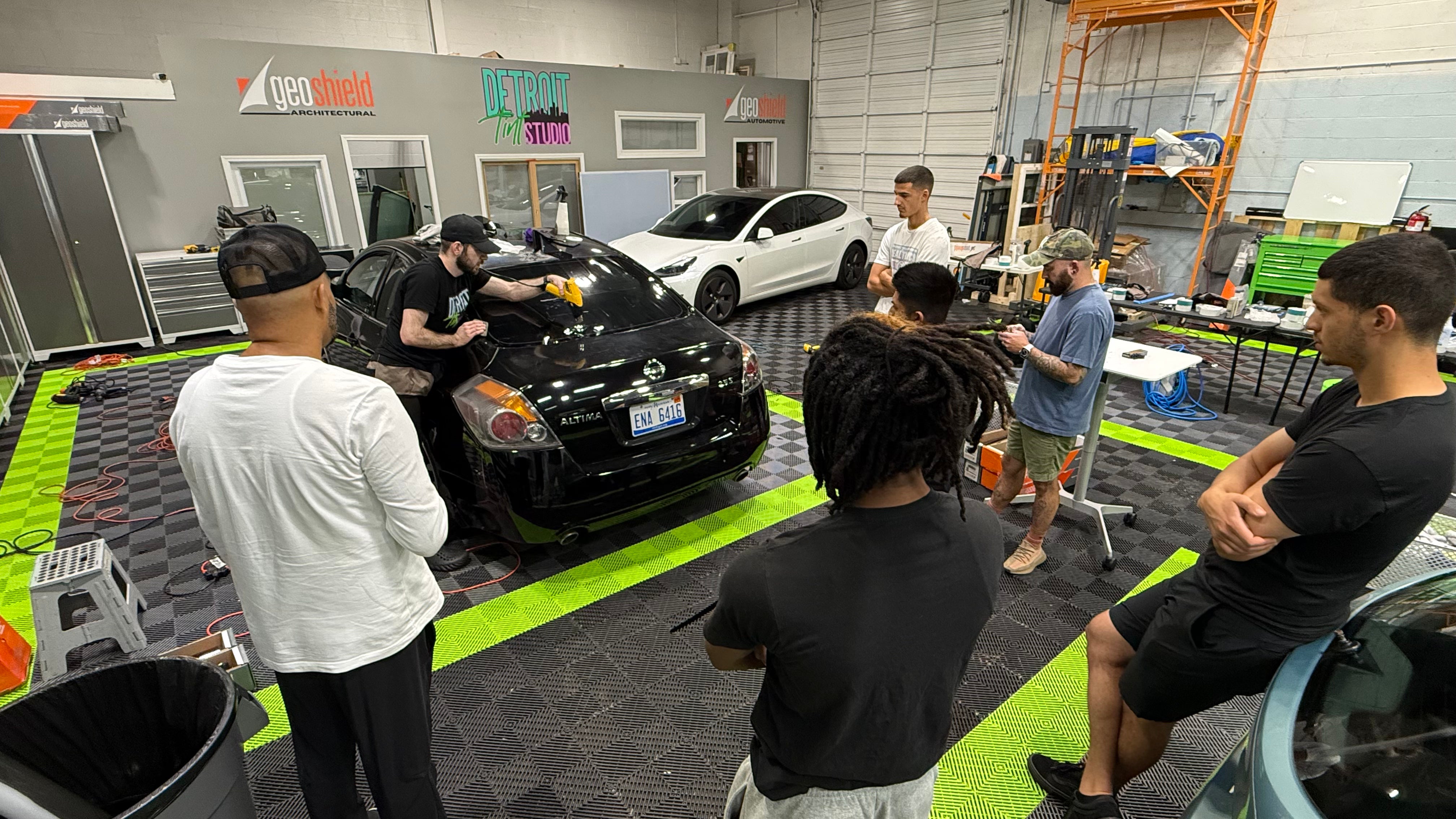 3 Day Automotive Window Tint Class at Detroit Tint Studio