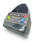 Scrub-It Replacement Pads Charcoal Black (3 or 10 Pack)