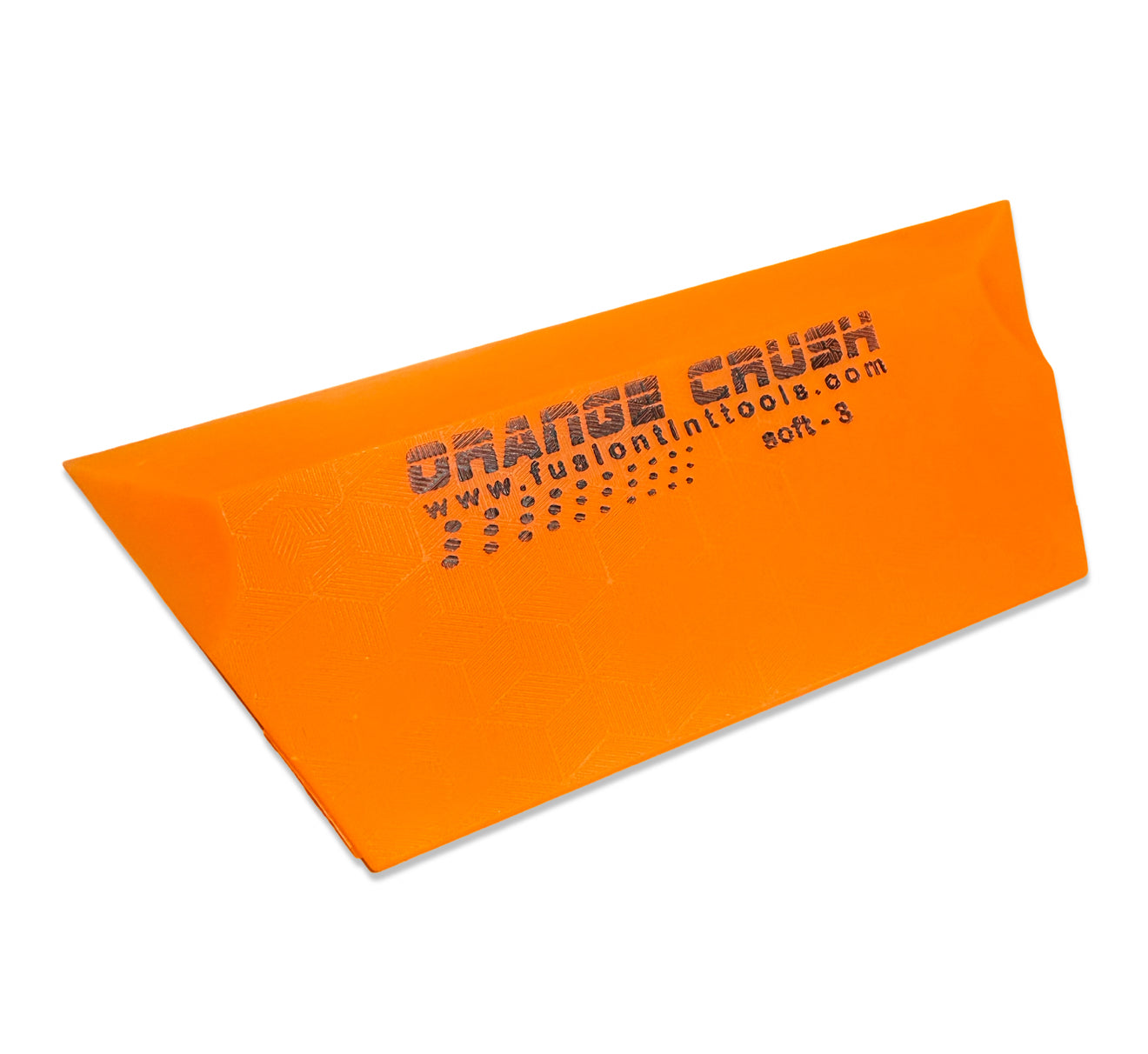 5” Orange Crush Cropped Squeegee Blade by Fusion Tools