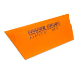 5” Orange Crush Cropped Squeegee Blade by Fusion Tools